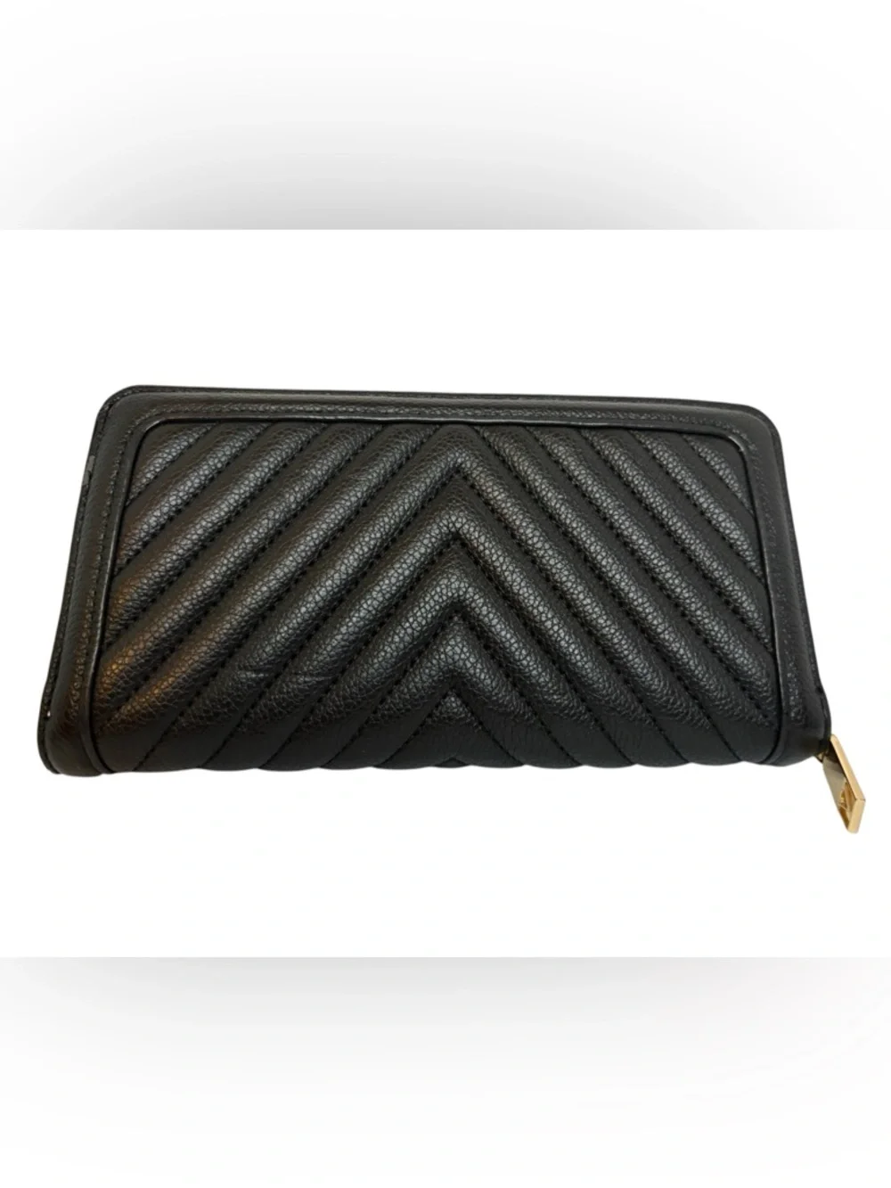Victoria’s Secret Black Large Full Zip Wallet - Picture 2 of 8